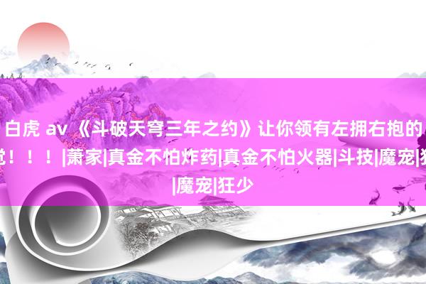 白虎 av 《斗破天穹三年之约》让你领有左拥右抱的嗅觉！！！|萧家|真金不怕炸药|真金不怕火器|斗技|魔宠|狂少